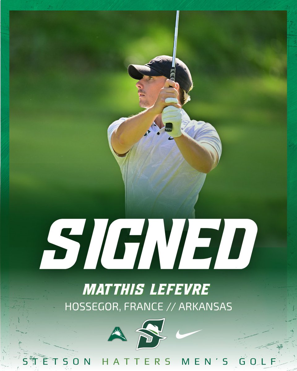 It’s Official! ✍️ 

#GoHatters | <a href="/StetsonHatters/">Stetson Hatters</a>