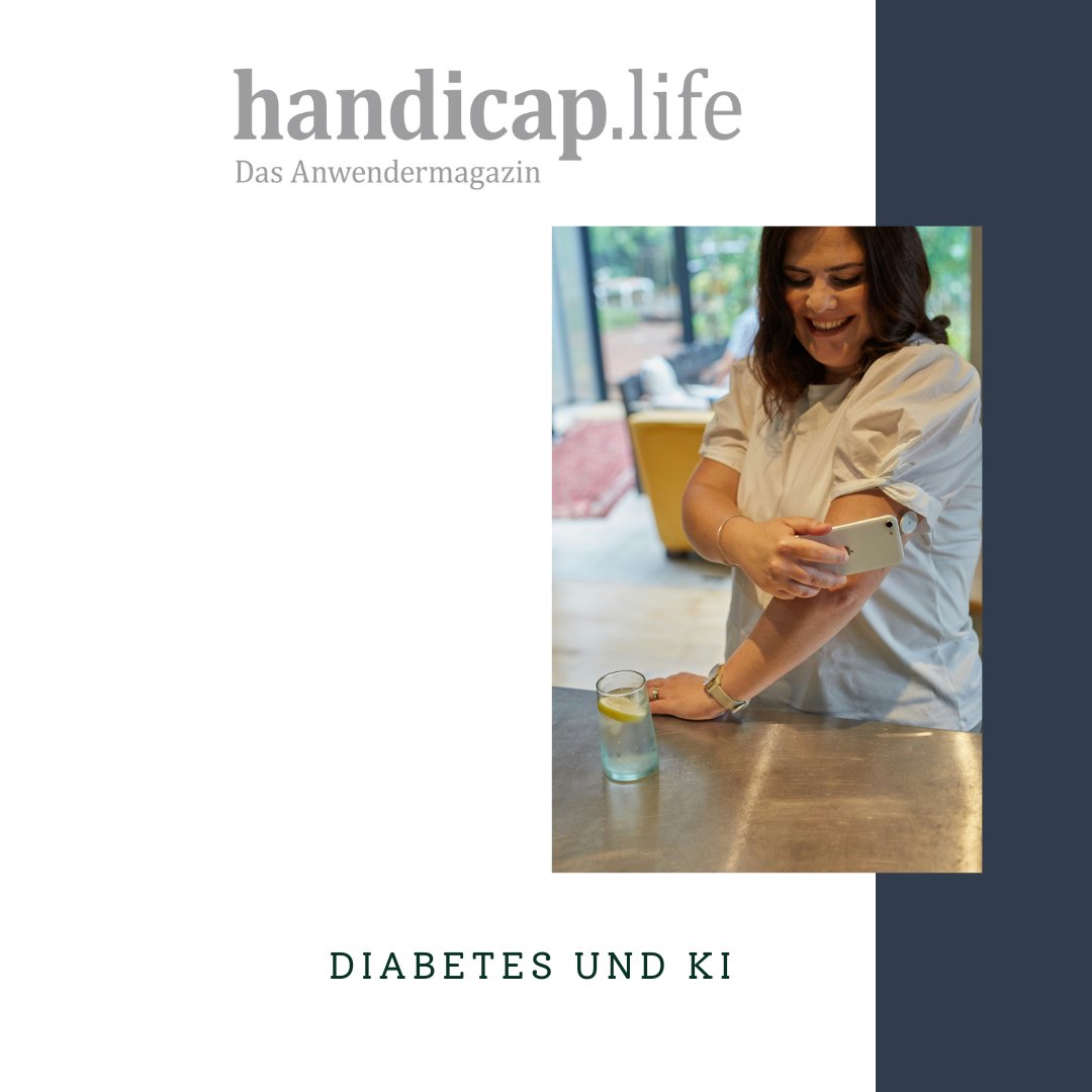 Digital und präzise: Wie KI die Diabetes-Therapie revolutioniert

Mehr zu diesem Thema könnt ihr hier lesen:
handicap-life.com/aktuelle-ausga…

Foto: sweet-life_unsplash.com

#Handicaplife #MomoMagazin #MagazinMomo
#Mobilität #Motion #Barrierefreiheit #Handicap