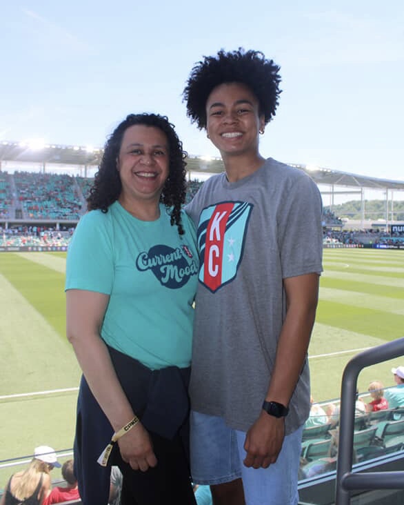 S'Mya and Jaliya celebrated Mother's Day with <a href="/thekccurrent/">KC Current</a> this past weekend 😊

(📸 <a href="/_cherryco/">Cherry</a>)