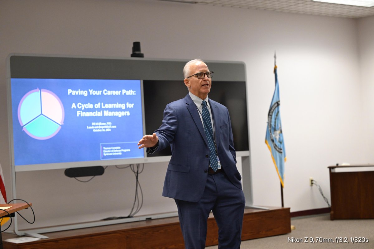 WhitmanatSU's tweet photo. At Syracuse, we don’t just teach defense finance—we’ve lived it. Our faculty are real DoD experts, training leaders to drive change, win audits and fund missions. That's the Syracuse difference. #DefenseEducation #DefenseLeadership #MilitaryFinance #DONFMC #DONFMWorkforce https://t.co/Ln9hWbnuNf