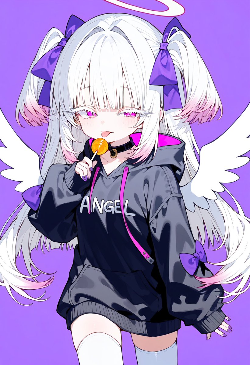 アンケートありがとうございました💜︎⋆໒꒱⋆͛

#DaysAI #AIイラスト