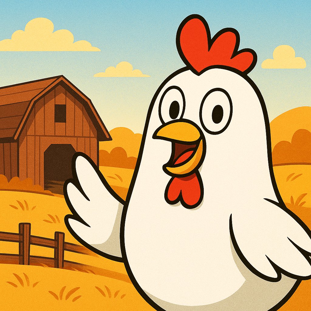 CluckCoinMeme's tweet photo. Good morning from the coop!
We’re putting the final touches on the Cluck Machine referral system today
Final testing is going smoothly — full announcement coming in the next few hours
Get ready to invite your flock
#CluckCoin #Solana #memecoin #referrals #web3games https://t.co/LW8jpXogWq