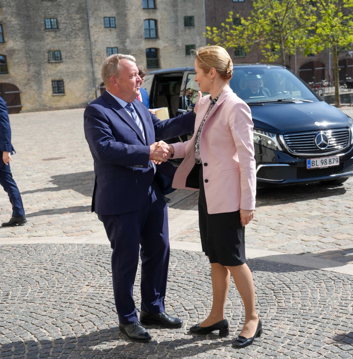 FM <a href="/larsloekke/">Lars Løkke Rasmussen</a>: ”<a href="/kajakallas/">Kaja Kallas</a> &amp; I agree; Europe must take greater responsibility for own security. In uncertain times, close cooperation with friends &amp; allies is crucial, especially in supporting Ukraine &amp; strengthening European security in light of the geopolitical situation.”