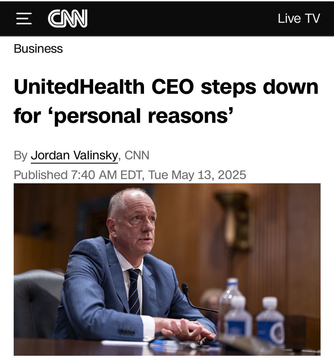 Luigi took out two CEOs