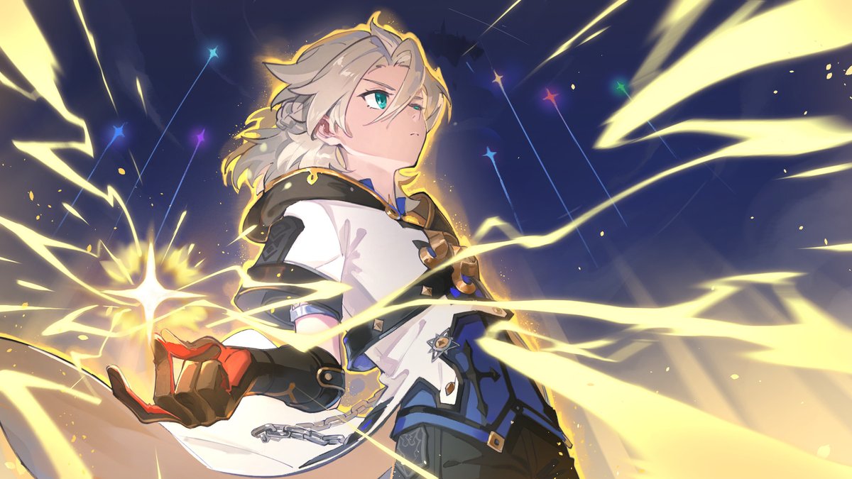 Tiny0v0's tweet image. #Albedo  watch me