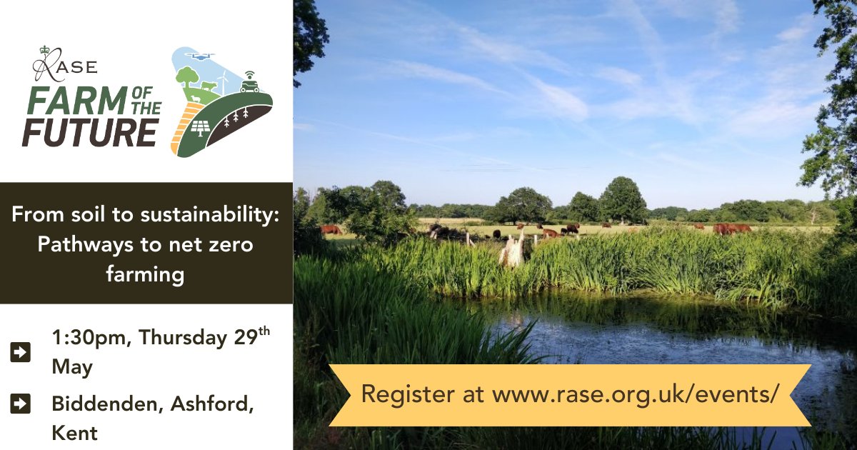 RoyalAgSociety's tweet photo. Are you farming in Kent?

This on-farm event will explore practical steps to farm sustainability and resilience. From smarter grass selection to soil drainage and biodiversity, gain tangible insights to take back to your business.

💬 Talks | 🚶‍♂️ Walk | 🔥 BBQ
Free for farmers | Limited spaces
📍 Biddenden, Kent | 🕜 1.30PM arrival
🎫 Book your place: https://t.co/Sq379kkcRN

#FarmOfTheFuture @InnovationforAg