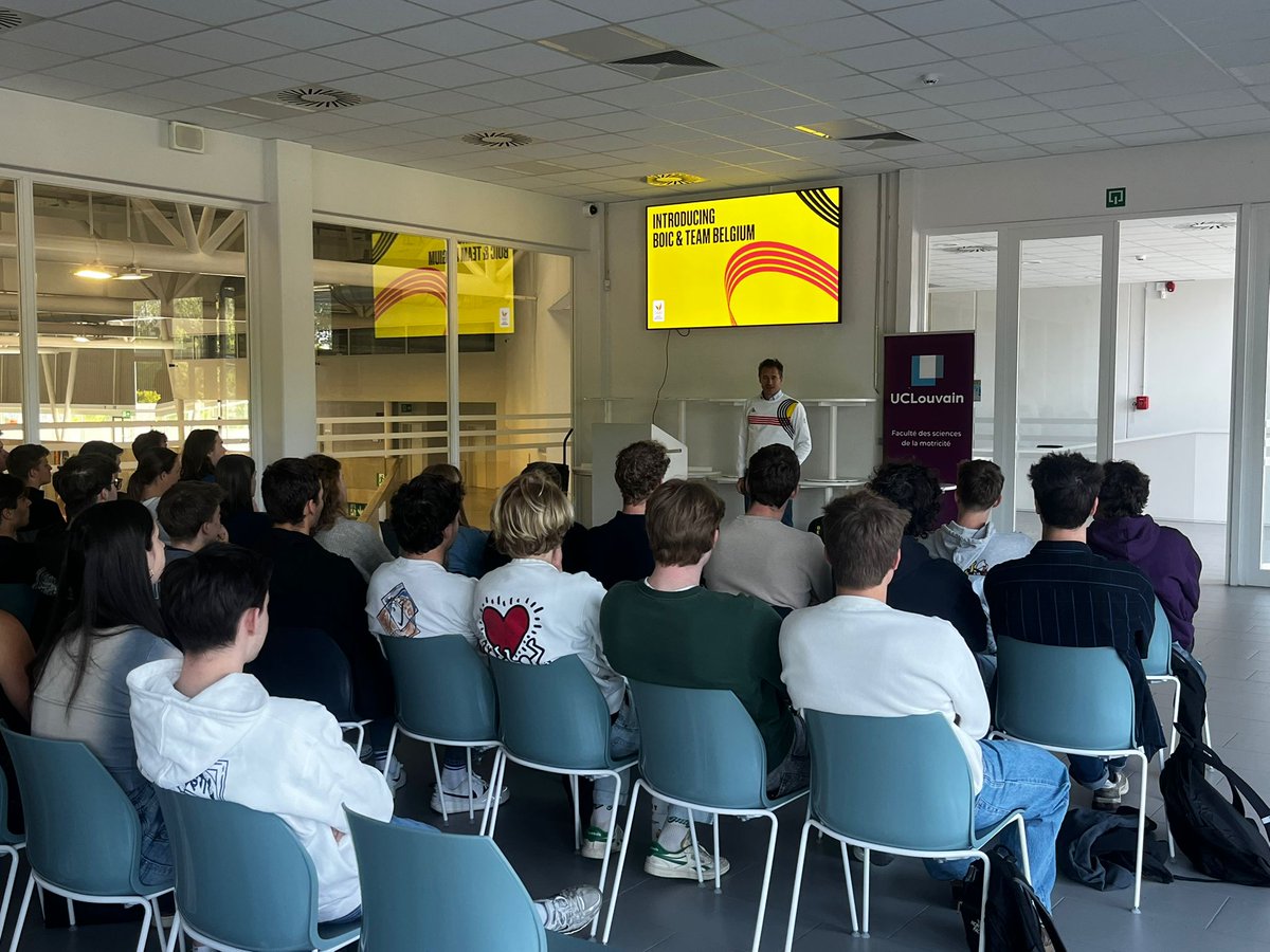 BMS KU Leuven (@bms_kuleuven) on Twitter photo Last week we united sport management students from <a href="/KU_Leuven/">KU Leuven</a> & <a href="/SMUCLouvain/">Sport Management UCLouvain</a> for an inspiring session with the Belgian Olympic & Interfederal Committee <a href="/teambelgium/">Team Belgium</a>, joined by CEO Cédric Van Branteghem. Great energy & insights! #SportManagement Last week we united sport management students from <a href="/KU_Leuven/">KU Leuven</a> & <a href="/SMUCLouvain/">Sport Management UCLouvain</a> for an inspiring session with the Belgian Olympic & Interfederal Committee <a href="/teambelgium/">Team Belgium</a>, joined by CEO Cédric Van Branteghem. Great energy & insights! #SportManagement