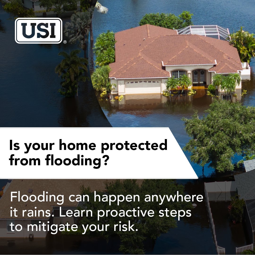 Storms have become more frequent and severe, making flooding one of the costliest natural disasters for U.S. homeowners. Most homeowners’ policies exclude flood coverage, so it’s imperative to understand &amp; manage your risk. Learn how: usi.info/42LNbjE

#USIExecutiveSeries