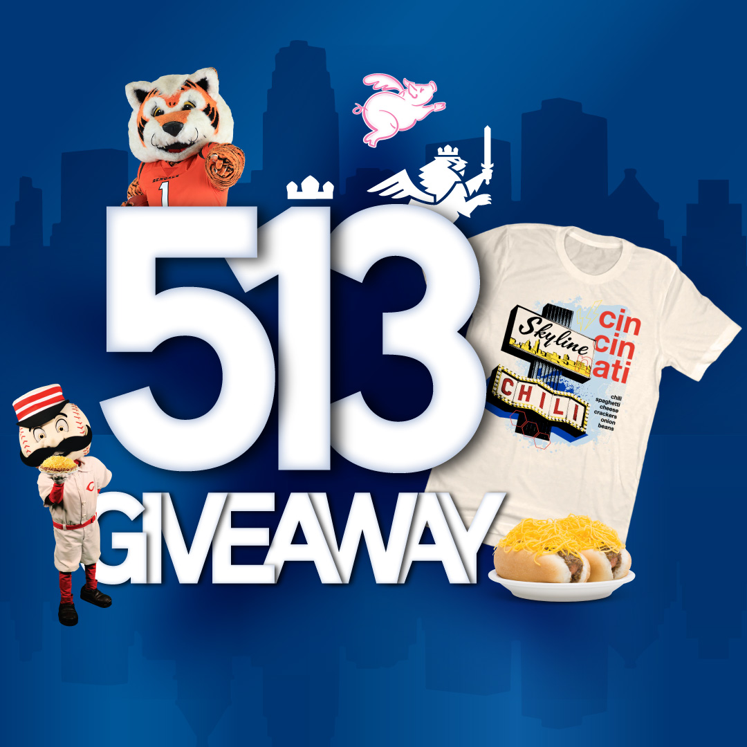 Skyline_Chili's tweet image. Happy #513Day! There’s no place like Cincinnati! Tell us your favorite spot to enjoy a Coney and use #ItsSkylineTime for a chance to win a Skyline @cincyshirts, and a $25 gift card! 
-
-
-
-
WE WILL CONTACT THE WINNER BY REPLYING TO YOUR COMMENT ON THIS POST. WE WILL NOT SEND YOU