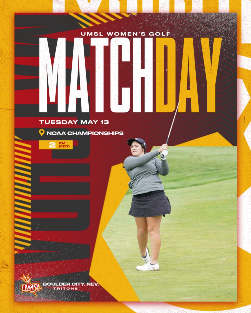 UMSL Athletics (@umslathletics) on Twitter photo .<a href="/umslwomensgolf/">UMSL Women's Golf</a> begins its quest for a national championship this afternoon as it tees off in the #D2WGolf championships around 2 p.m. (CDT) at Boulder Creek Golf Club #GLVCwgolf #FeartheFork #tritesup .<a href="/umslwomensgolf/">UMSL Women's Golf</a> begins its quest for a national championship this afternoon as it tees off in the #D2WGolf championships around 2 p.m. (CDT) at Boulder Creek Golf Club #GLVCwgolf #FeartheFork #tritesup