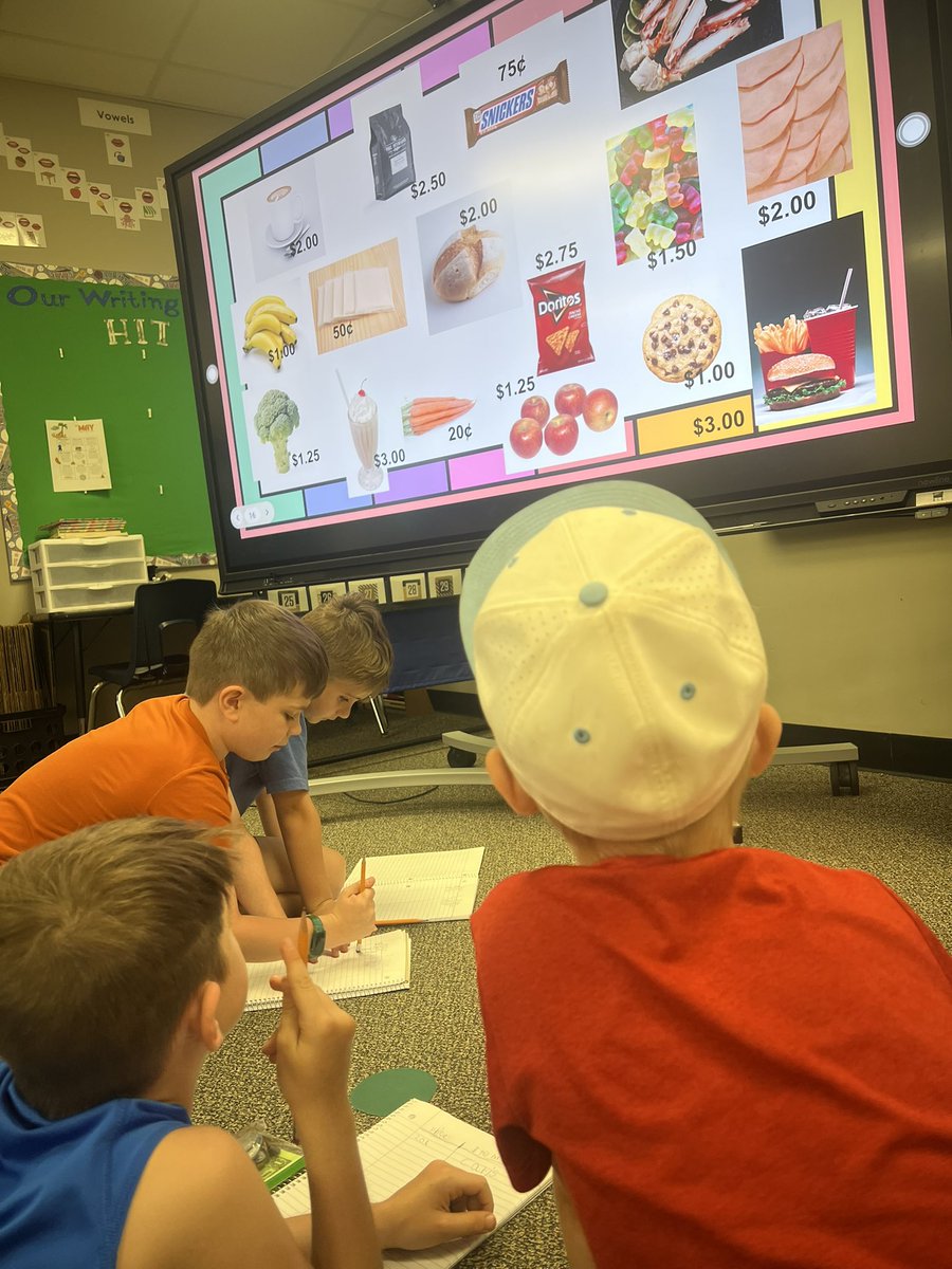 We’re going shopping! We’re learning about spending and saving while practicing counting collections of coins. Our economy unit is so fun! #WinkleyEmpowers #WinkleyElem