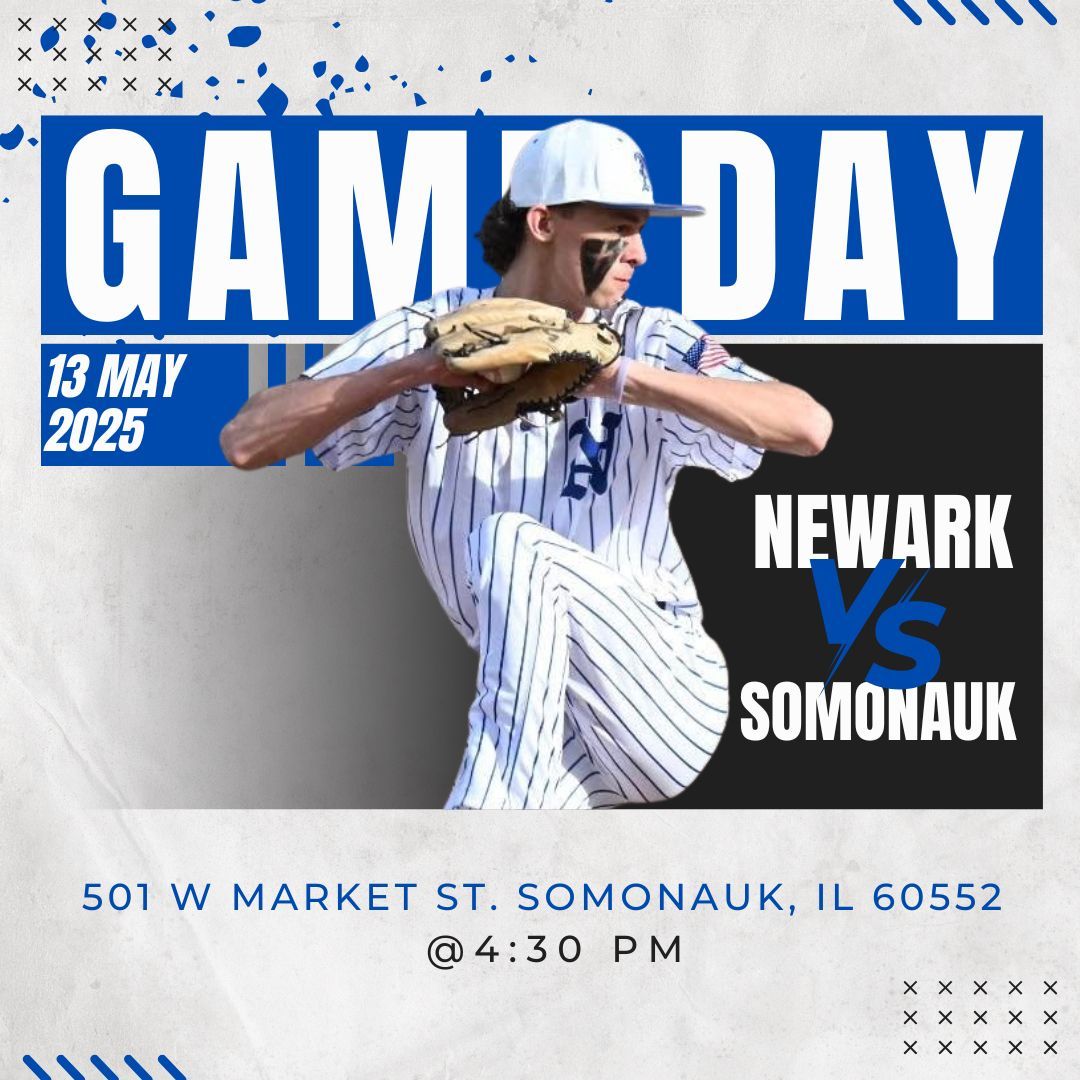 🔥⚾️ Game Day Alert ⚾️🔥 

Newark Norsemen are hitting the road to face off against the Somonauk Bobcats🏟️

🗓️Today
⏰4:30 PM
📍501 W Market St. Somonauk, IL 60552

Let’s show out for our Norsemen! 🏆