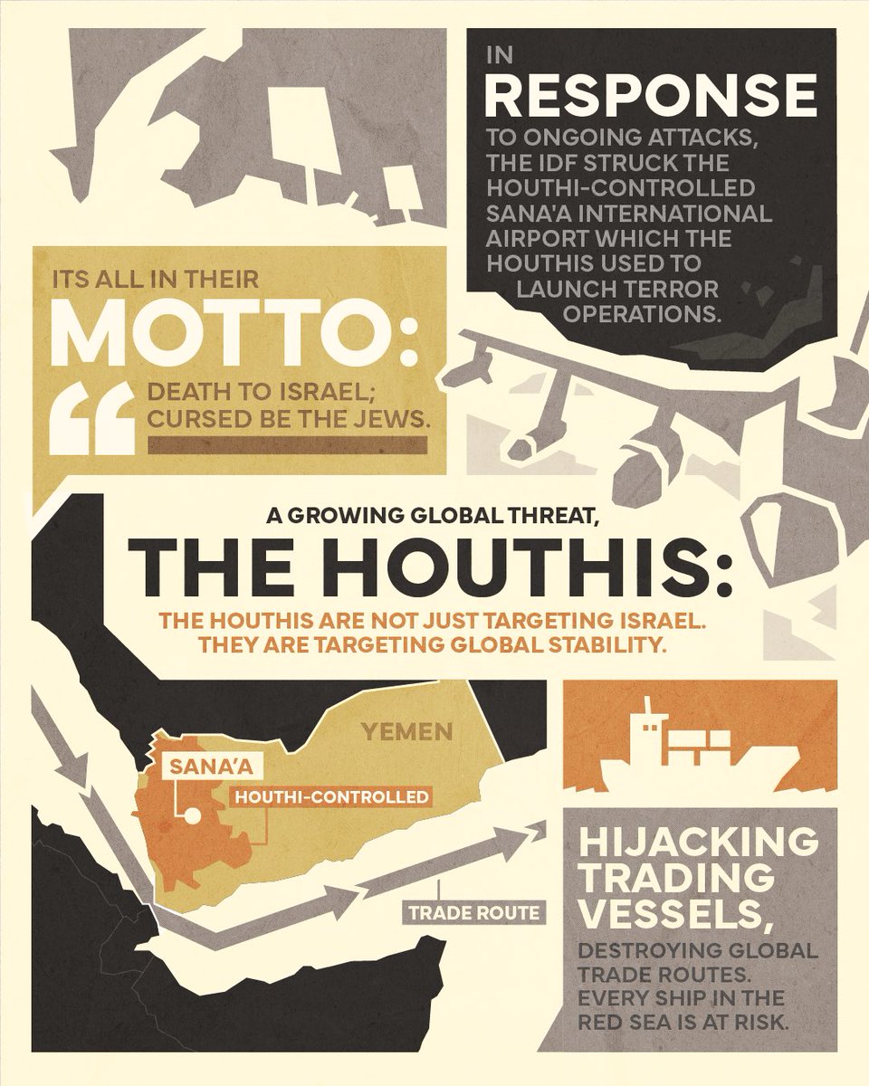 The Houthi terrorist regime threatens more than just Israel—it’s a global threat.