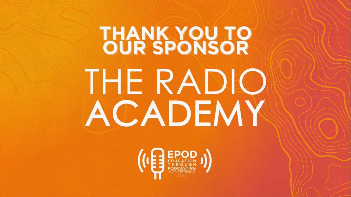 Morley Radio (@morleyradio) on Twitter photo Thank you so much to <a href="/radioacademy/">The Radio Academy</a> for sponsoring #EPOD2025
The Radio Academy is the UK audio and radio industry charity, established in 1983. They are dedicated to the promotion of excellence in UK audio and radio. Thank you so much to <a href="/radioacademy/">The Radio Academy</a> for sponsoring #EPOD2025
The Radio Academy is the UK audio and radio industry charity, established in 1983. They are dedicated to the promotion of excellence in UK audio and radio.