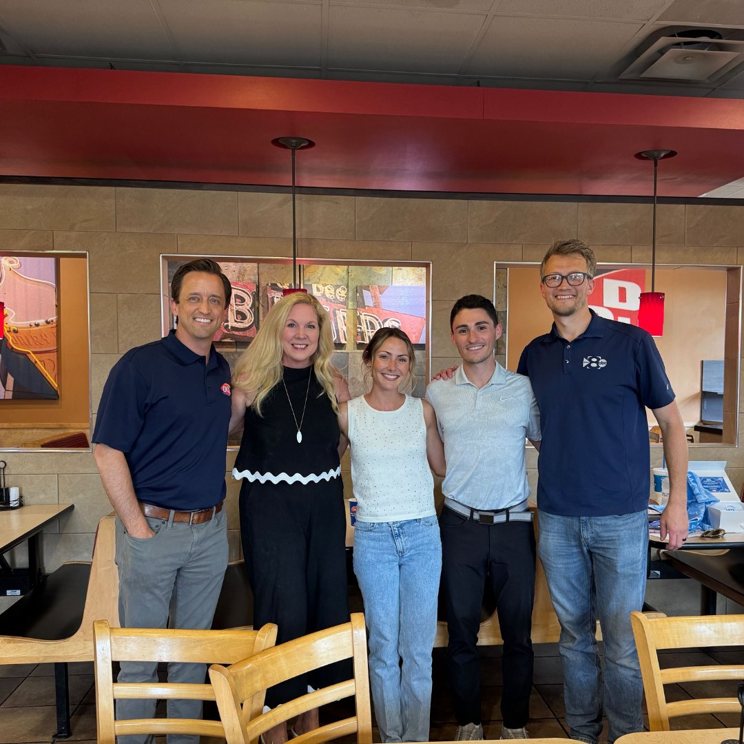 aardvarktx's tweet photo. Aardvark Communications turned the real-life love story of Olivia and Bradley Blizzard into a PR sensation for the Texas Dairy Queen Operators’ Council. The campaign just landed a national feature in People Magazine! 💍 https://t.co/3HWToxOfbg