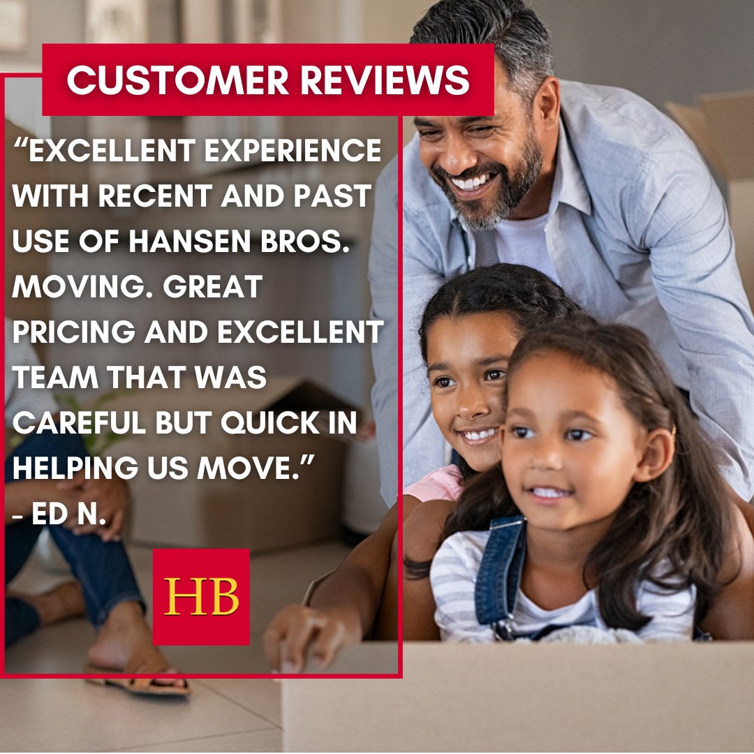 HansenBros's tweet photo. At Hansen Bros. Moving, we take pride in delivering excellent service every time, just like we did for Ed! For dependable service in the Seattle area, visit our website or call 888-300-7222! https://t.co/05QOaBQXtk