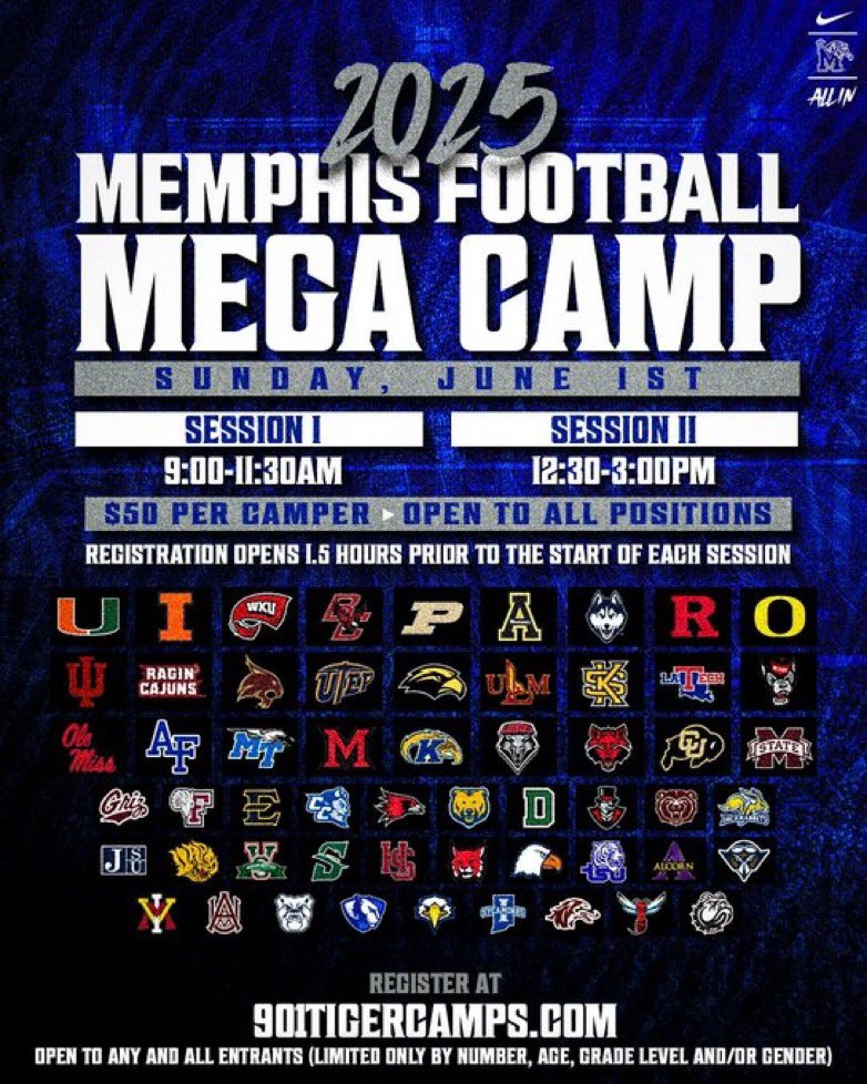 Qua Bell3️⃣ (@qua_bell3) on Twitter photo Another big thanks to <a href="/CoachJLanham/">Jack Lanham</a> for the camp invite to <a href="/MemphisFB/">Memphis Football</a> <a href="/CoachSlade_Cal/">Slade Calhoun</a> <a href="/CoachZRogo/">Zach Rogowski</a> Another big thanks to <a href="/CoachJLanham/">Jack Lanham</a> for the camp invite to <a href="/MemphisFB/">Memphis Football</a> <a href="/CoachSlade_Cal/">Slade Calhoun</a> <a href="/CoachZRogo/">Zach Rogowski</a>