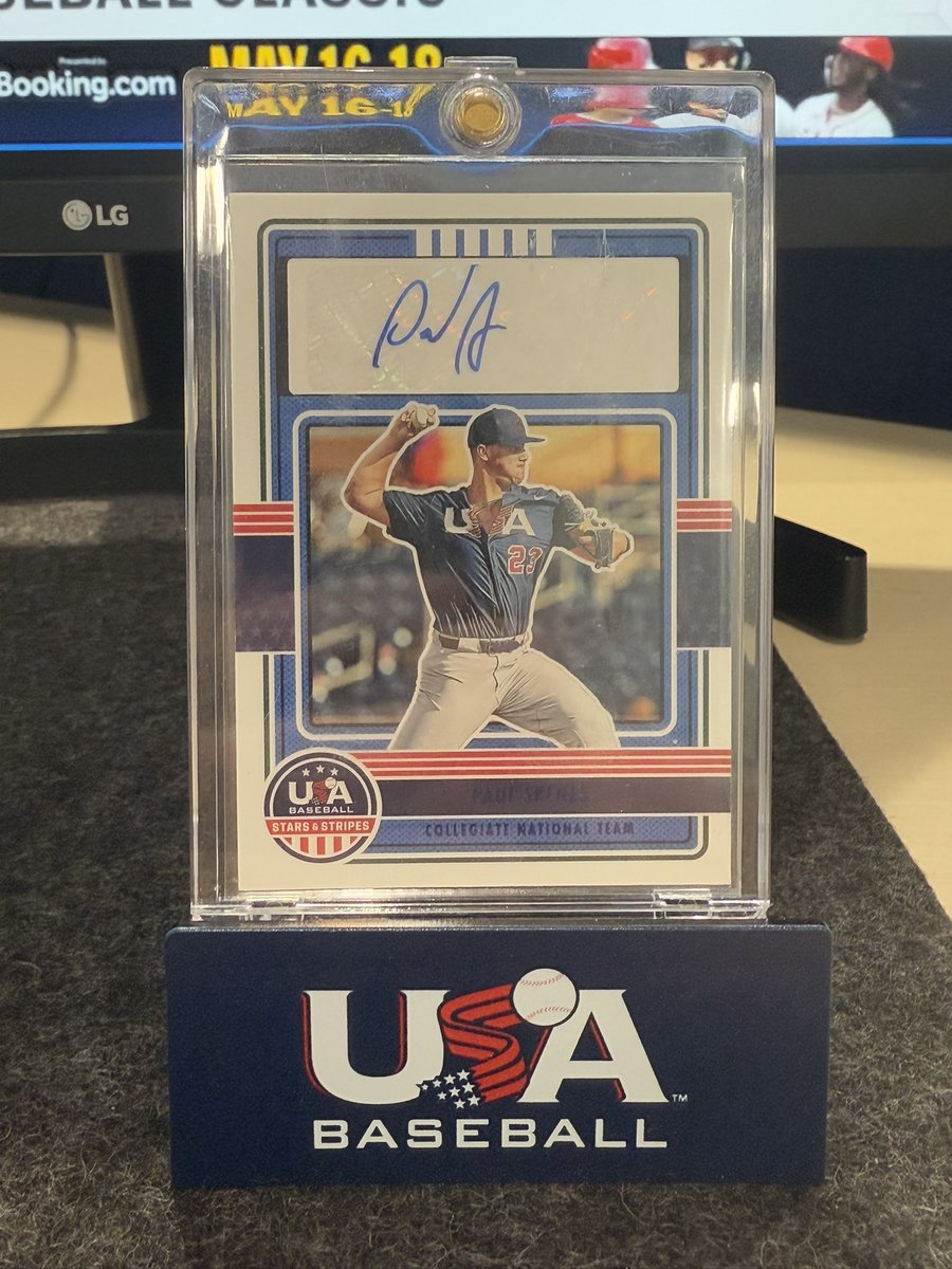 JenkzCardboard's tweet image. Paul MF Skenes. Let’s go! #ForGlory #WorldBaseballClassic