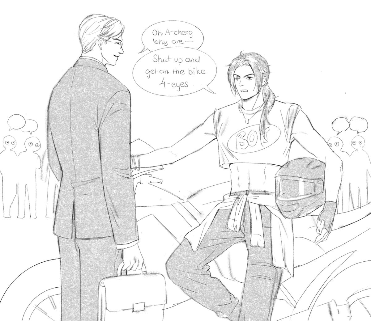 RGmieP's tweet image. Professor LXC x Racer JC