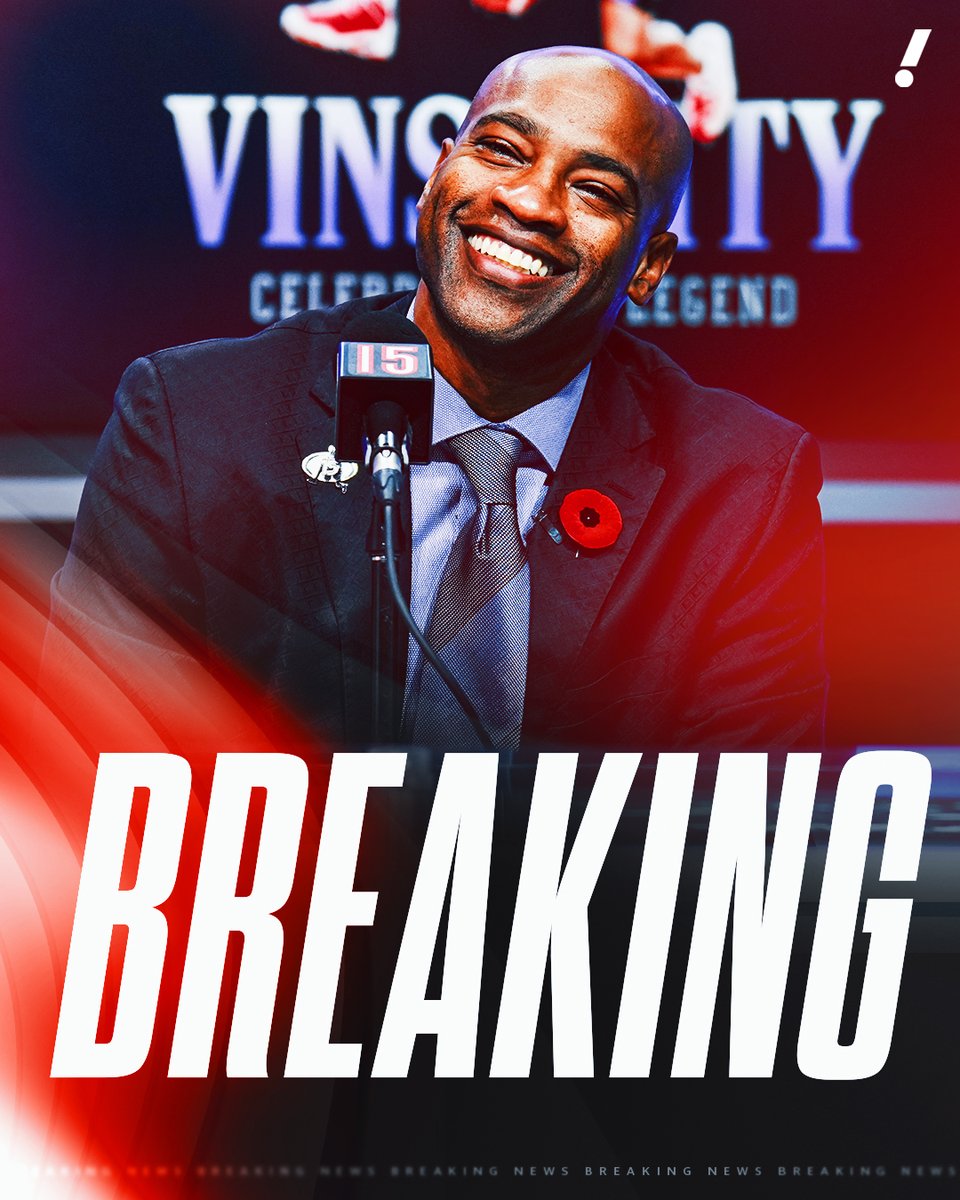 BREAKING: NBA Hall of Famer Vince Carter is joining NBC Sports as an NBA studio analyst, the network announced.