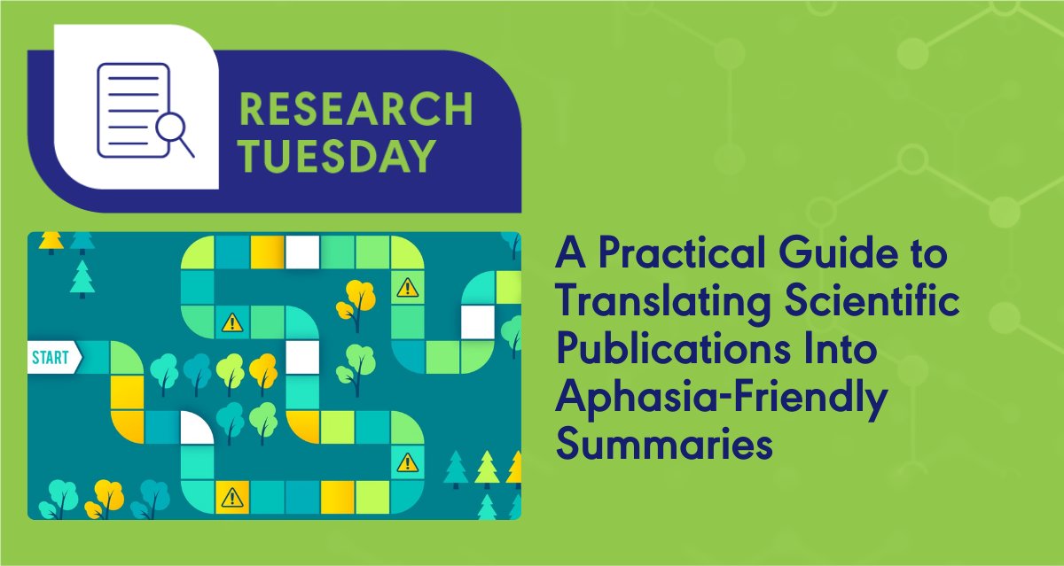 ASHA (@ashaweb) on Twitter photo #ResearchTuesday! You can help people with aphasia understand work that affects them by making your research more accessible. Learn about aphasia-friendly summaries in <a href="/SIGPerspectives/">SIGPerspectives</a>! at.asha.org/DC
<a href="/ASHAJournals/">ASHA Journals</a> <a href="/CSDisseminate/">CSDisseminate</a> #SLPeeps #ResearchTuesday! You can help people with aphasia understand work that affects them by making your research more accessible. Learn about aphasia-friendly summaries in <a href="/SIGPerspectives/">SIGPerspectives</a>! at.asha.org/DC
<a href="/ASHAJournals/">ASHA Journals</a> <a href="/CSDisseminate/">CSDisseminate</a> #SLPeeps