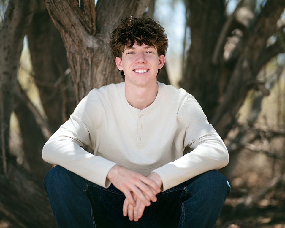 From hardwood hero to globe - trotting missionary - Jackson is headed to Uruguay after helping <a href="/LibertyLionsMBB/">Liberty Lions Men’s Basketball</a>  take down O’Connor for the 2024 state title. Coach <a href="/LHSCoachWood/">Mark Wood</a> taught him how to win at life, and now he’s off to do just that. Let’s go, Jackson.