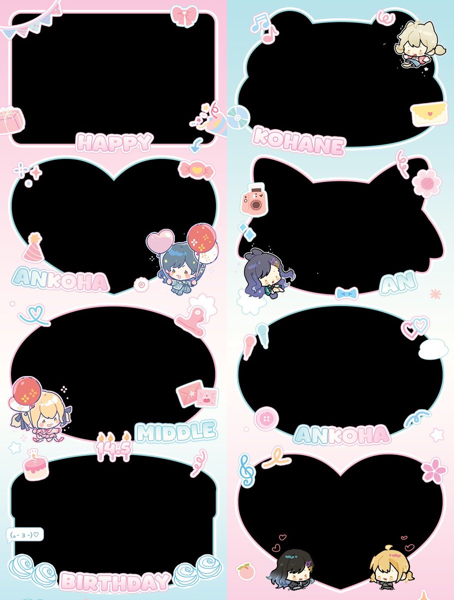Special ankoha middle birthday photoframe!!!!! 🎧🐹

Commissioned by me (artist: Minh Minh)

#杏こはこは杏Vivids真ん中バースデー
#Vivids真ん中バースデー