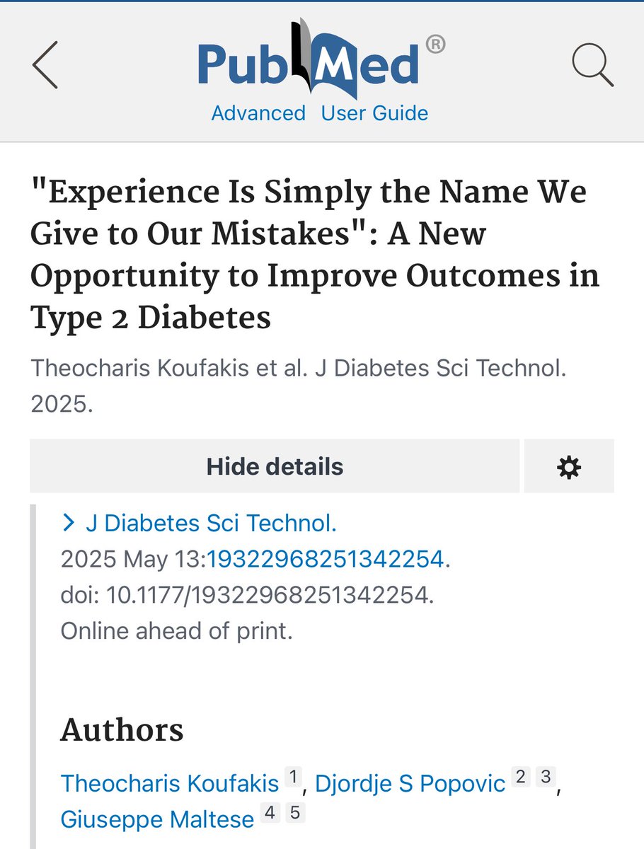 Charis Koufakis (@xariskoufakis) on Twitter photo A new opportunity to improve the management of people with type 2 diabetes mellitus: giving patients the chance to learn from their mistakes!
<a href="/DjordjePopovi12/">Djordje Popovic </a> <a href="/docmaltese/">Giuseppe Maltese</a>
doi.org/10.1177/193229… A new opportunity to improve the management of people with type 2 diabetes mellitus: giving patients the chance to learn from their mistakes!
<a href="/DjordjePopovi12/">Djordje Popovic </a> <a href="/docmaltese/">Giuseppe Maltese</a>
doi.org/10.1177/193229…