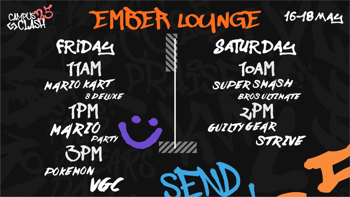 Watch the Ember Lounge games live at twitch.tv/CampusClash