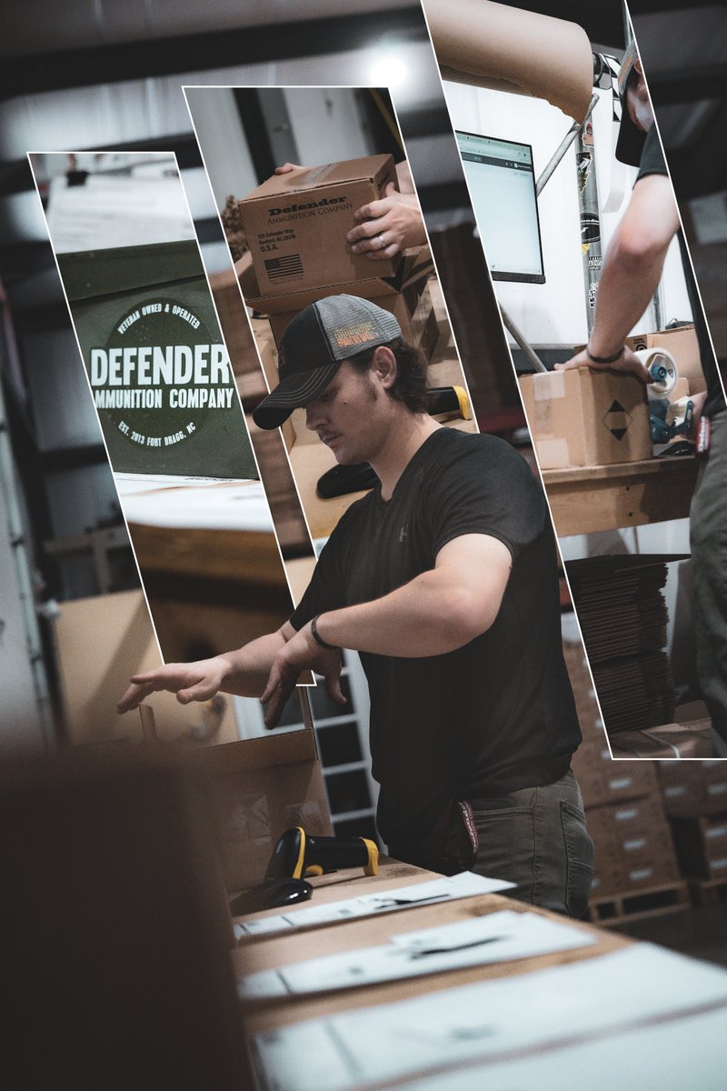 📦💥 Packing heat before the UPS guy hits the gas.
Our shipping team’s got one mission: get your ammo out the door same day (as long as we can chase down that last truck).
We move fast — caffeine, tape guns, and a healthy fear of missing the cutoff. 😅