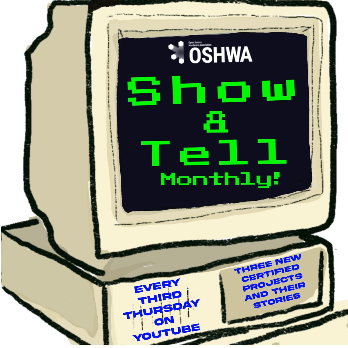 Coming up this Thursday at 1pm EST you can catch our Show &amp; Tell Monthly livestream and hear all about Erfan sotoodeh nia's Line Follower pcb, Vittorio Lumare's Rebelia Hand and Magne Lauritzen's Mathpad! Watch here: youtube.com/watch?v=8RBZ_H…