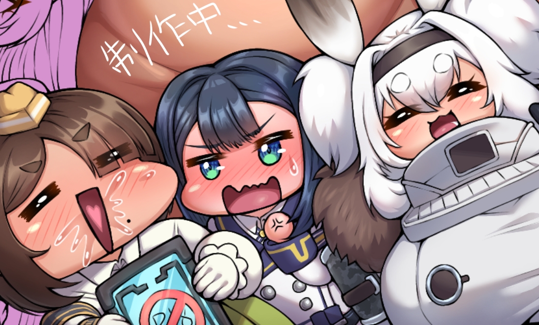 進捗は微妙。可愛く描けたしえぇか… 