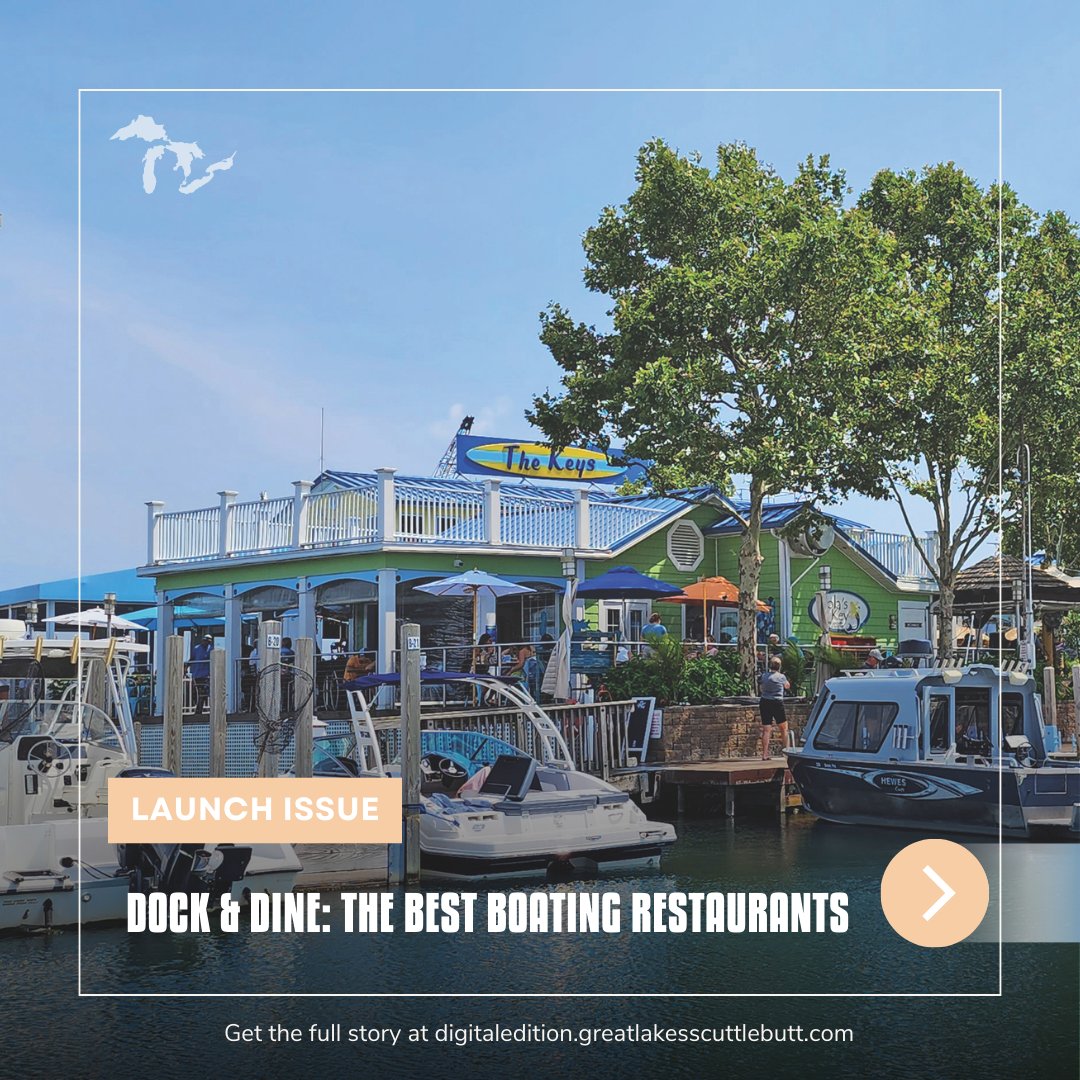 GLScuttlebutt's tweet image. Dock, dine, and unwind!
@ShoresIslandsOH serves up more than just waves—think fresh perch sandwiches, sunset views, lobster rolls, and waterfront patios perfect for relaxing after a day on the water.

Anchoring for an epic meal? This is the summer boating destination.