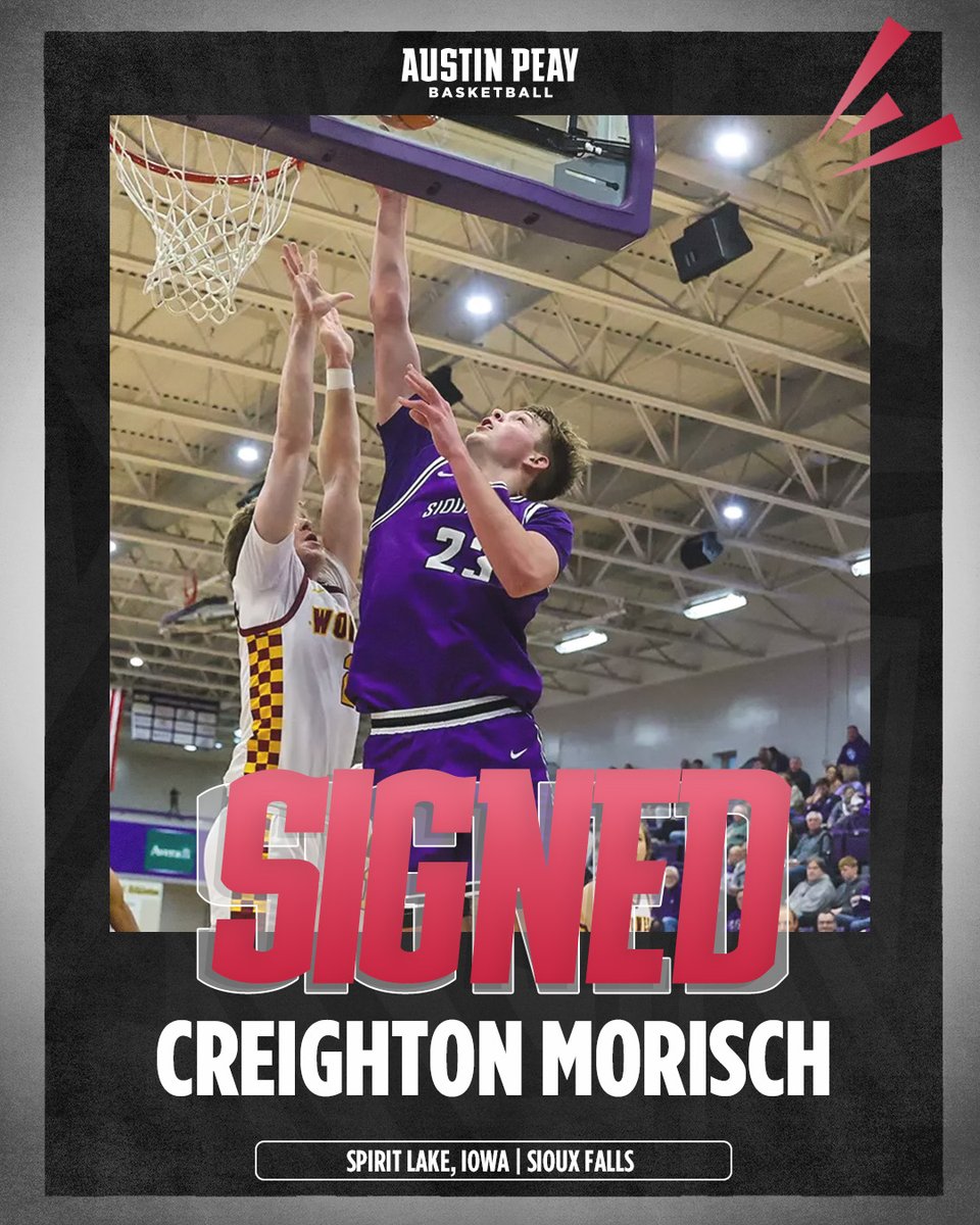 Austin Peay Men's Basketball (@govsmbb) on Twitter photo ๐บ๐ฐ๐ฎ๐ต๐ฌ๐ซ!๐ฉ๐
โ๏ธ <a href="/Cmorisch42/">Creighton Morisch</a>
๐ฐ | tinyurl.com/CreightonMorisโฆ
#BleedRed | #LetsGoPeay ๐บ๐ฐ๐ฎ๐ต๐ฌ๐ซ!๐ฉ๐
โ๏ธ <a href="/Cmorisch42/">Creighton Morisch</a>
๐ฐ | tinyurl.com/CreightonMorisโฆ
#BleedRed | #LetsGoPeay