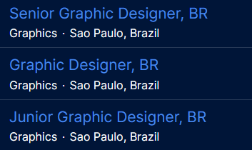 🚨 VAGA DE DESIGNER NA TEAM LIQUID 🚨

3 vagas pra Designers foram abertas pra trabalhar diretamente do Brasil! 🇧🇷

Senior Designer: careers.teamliquid.com/jobs/5926002-s…
Graphic Designer: careers.teamliquid.com/jobs/5925935-g…
Junior Designer: careers.teamliquid.com/jobs/5925900-j…

Quero ver todo mundo aplicando, boraaaa