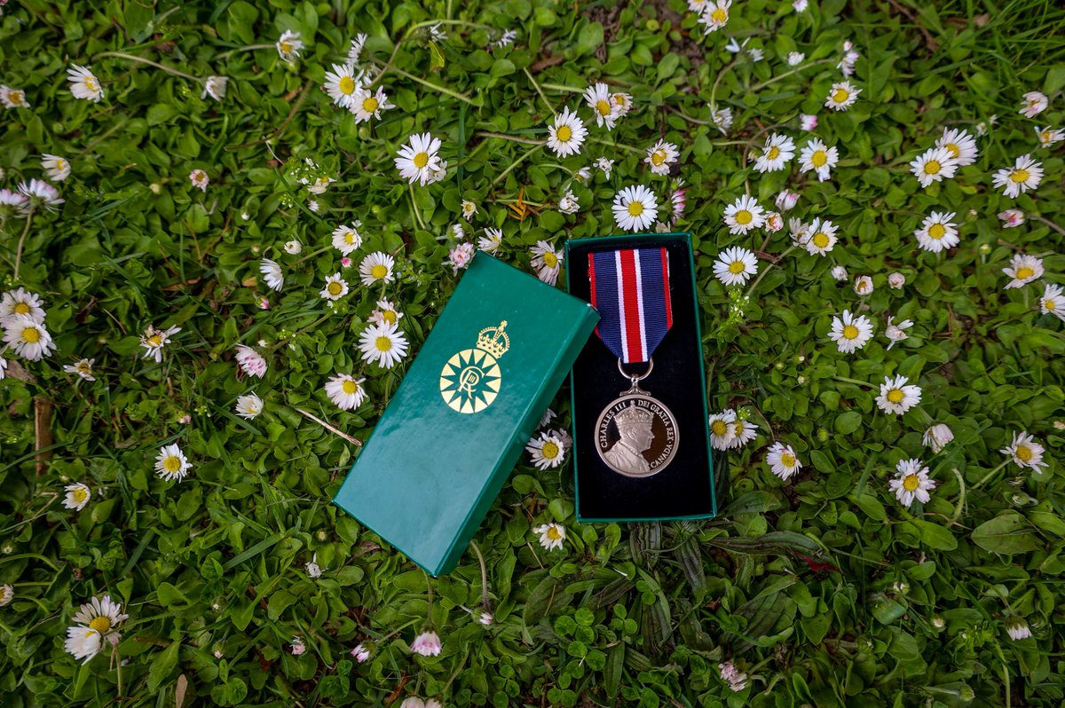 A reminder of something bigger than ourselves 🍁 Honoured to have received the King Charles III Coronation Medal! 

True North Strong and FREE! 

#teamcanada