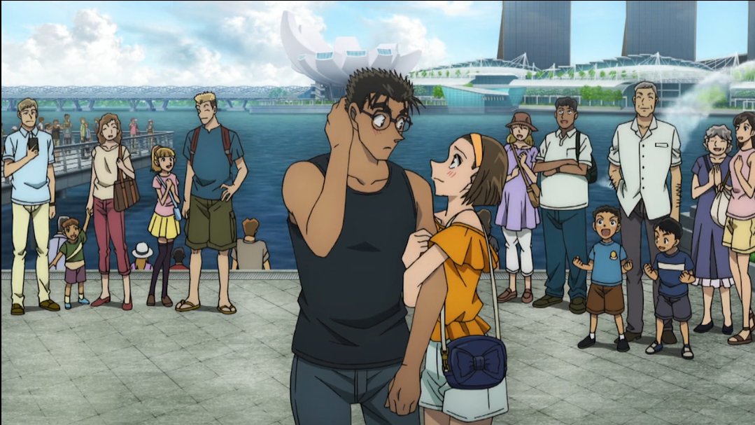 มาโคโตะกับคนอื่น : เธอคนนั้นมากับผมเองครับ มีอะไรเหรอ 😠
โซโนโกะ : คุณมาโคโตะ ช่วยอ่านเมลบ้างสิคะ
มาโคโตะกับโซโนโกะ : ขอโทษครับ ผมใช้ไม่ค่อยเป็น 😣

กับคนอื่นหน้าโหด กับหวานใจหน้าหงอมากกกก อร้ายยยยยยยย แฟนหนุ่มใกล้ฉันด่วนนนนน