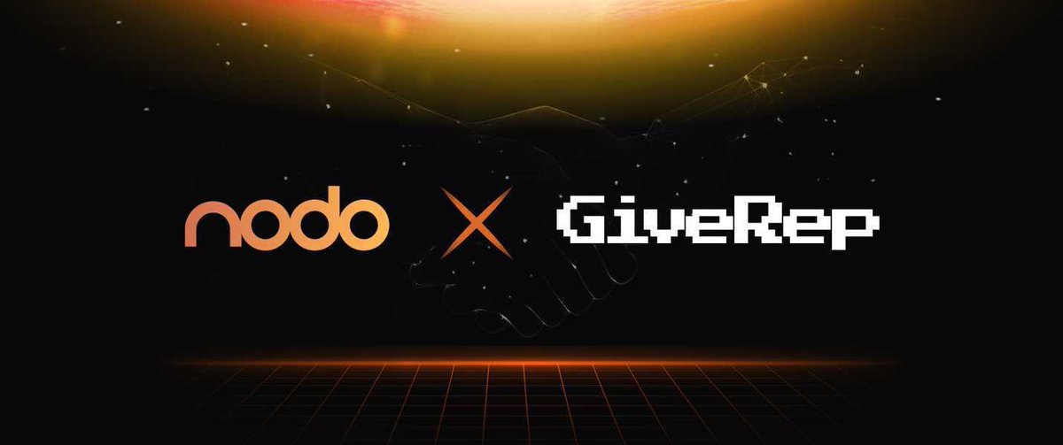 Hi Fam today, GiveRep has sent out test tokens check your wallets. New Loyalty Program <a href="/Official_NODO/">NODO</a>  

✨ NODO is a trailblazing DeFi innovator on 
Sui , offering AI powered liquidity vaults and paving the way for a seamless Web3 experience. With 3.2M+ users, NODO is redefining