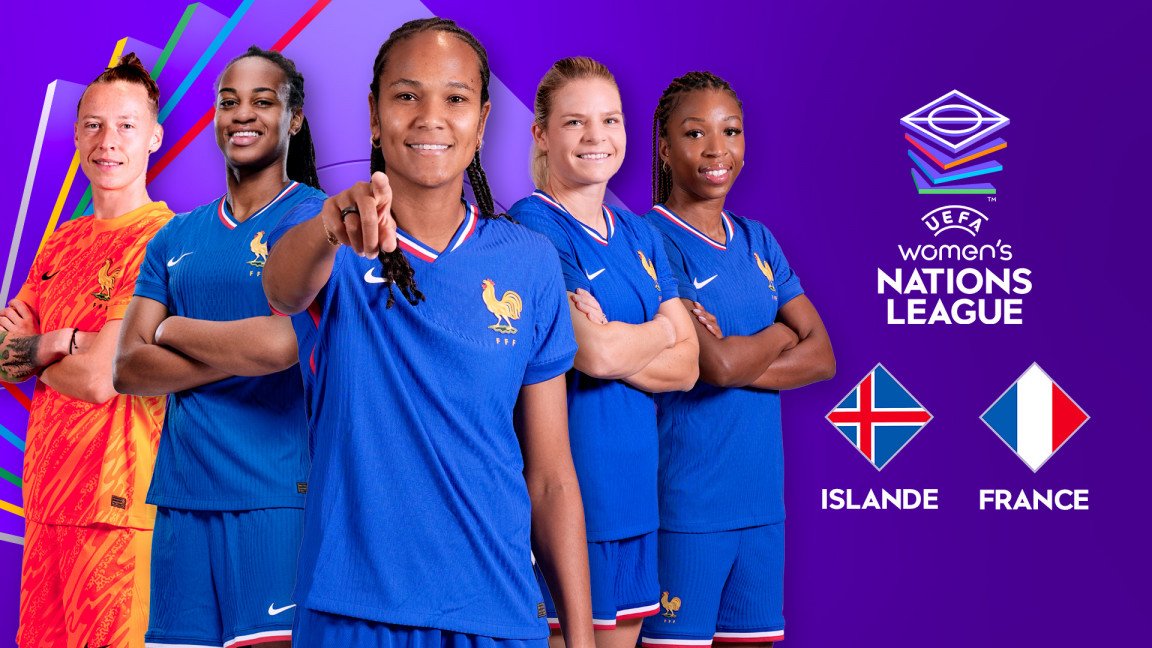 Zoom des médias (@zoomdesmedias) on Twitter photo ⚽️ Foot - Ligue des nations féminine
6e journée de la Phase de ligues
🇮🇸 Islande / France 🇫🇷
Commenté par <a href="/XavierDomergue/">Xavier Domergue</a> et <a href="/GeorgesLaura/">Laura Georges</a>
MARDI 3 JUIN à 19h50 en direct sur <a href="/6ter/">6ter</a>
(Coup d'envoi 20h) ⚽️ Foot - Ligue des nations féminine
6e journée de la Phase de ligues
🇮🇸 Islande / France 🇫🇷
Commenté par <a href="/XavierDomergue/">Xavier Domergue</a> et <a href="/GeorgesLaura/">Laura Georges</a>
MARDI 3 JUIN à 19h50 en direct sur <a href="/6ter/">6ter</a>
(Coup d'envoi 20h)