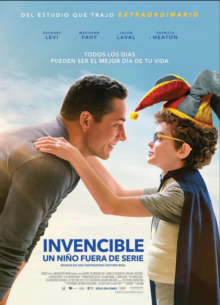 Llega a nuestras pantallas una película emotiva e inspiradora : “Invencible, un niño fuera de serie”. Una lección de vida acerca de la valentía, la resilencia y lo verdaderamente importante. A partir del jueves en Trasnocho Cultural .