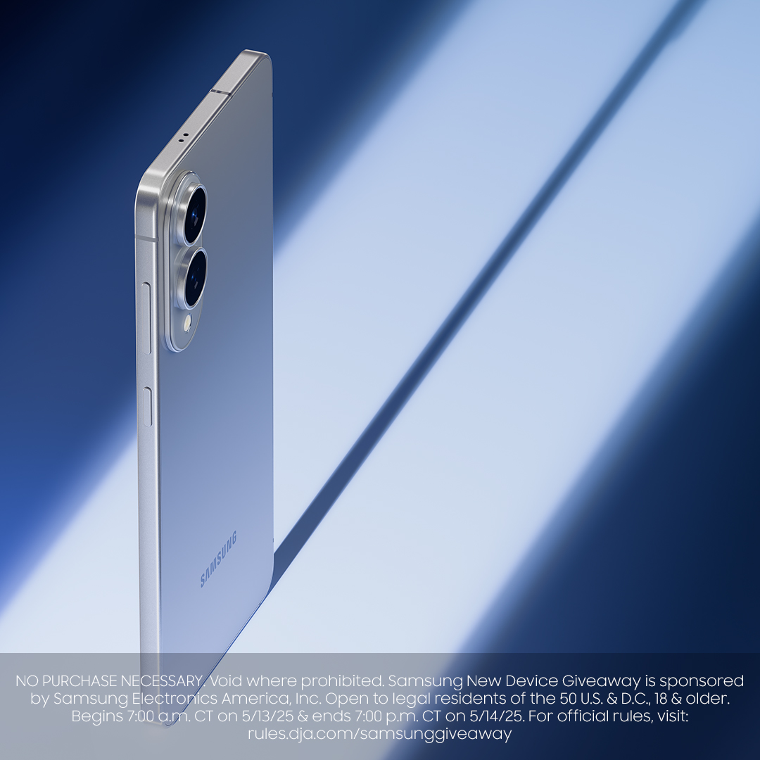 Samsung Mobile US (@samsungmobileus) on Twitter photo One sleek phone. One lucky winner. Don’t miss your chance to win a brand-new #GalaxyS25 Edge!
🎉
Enter for a chance to win one today:
🔁 Quote this post with how the new #GalaxyS25 Edge will fit into your life.
👋 Tag and follow <a href="/SamsungMobileUS/">Samsung Mobile US</a> for all the latest updates
#️⃣ One sleek phone. One lucky winner. Don’t miss your chance to win a brand-new #GalaxyS25 Edge!
🎉
Enter for a chance to win one today:
🔁 Quote this post with how the new #GalaxyS25 Edge will fit into your life.
👋 Tag and follow <a href="/SamsungMobileUS/">Samsung Mobile US</a> for all the latest updates
#️⃣