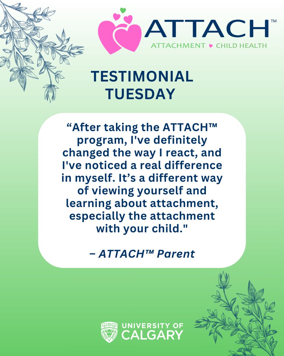 Deepen your connection with your child—and yourself. Build healthier parent-child attachment with the insights from ATTACH™. Learn more at attachprogram.ca.