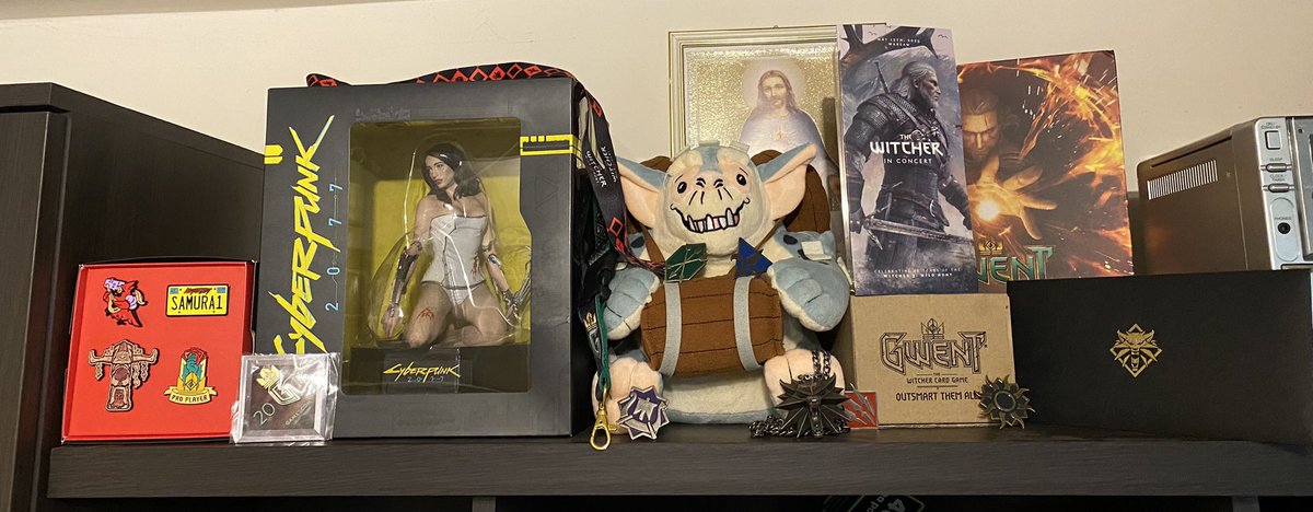 I have to buy a larger shelf because I’m starting to run out of space