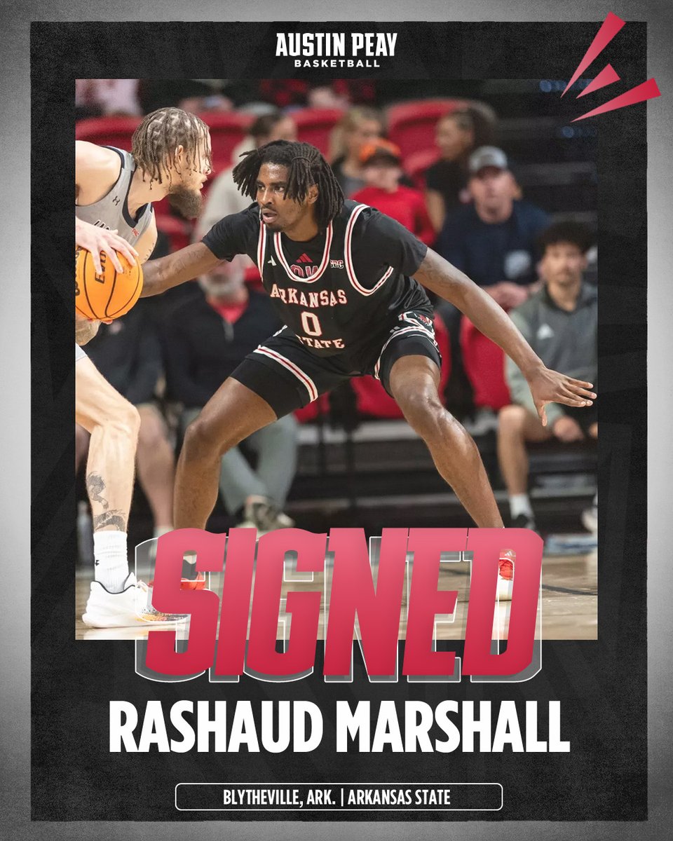 Austin Peay Men's Basketball (@govsmbb) on Twitter photo ๐บ๐ฐ๐ฎ๐ต๐ฌ๐ซ!๐ฉ๐
โ๏ธ <a href="/Marshal1Rashaud/">Rashaud Marshall</a>
๐ฐ | tinyurl.com/RashaudMarshalโฆ
#BleedRed | #LetsGoPeay ๐บ๐ฐ๐ฎ๐ต๐ฌ๐ซ!๐ฉ๐
โ๏ธ <a href="/Marshal1Rashaud/">Rashaud Marshall</a>
๐ฐ | tinyurl.com/RashaudMarshalโฆ
#BleedRed | #LetsGoPeay