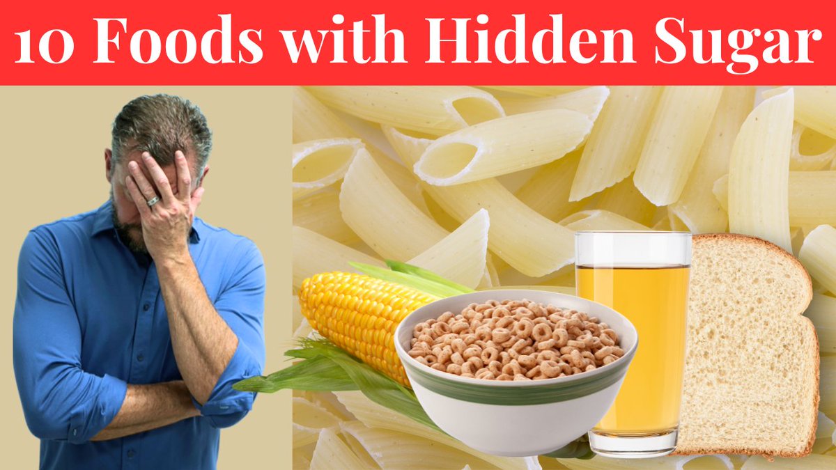 Many folks think these foods are sugar-free! 
They are actually full of sugar!!
Watch: youtu.be/Yf3u-yrc_YE