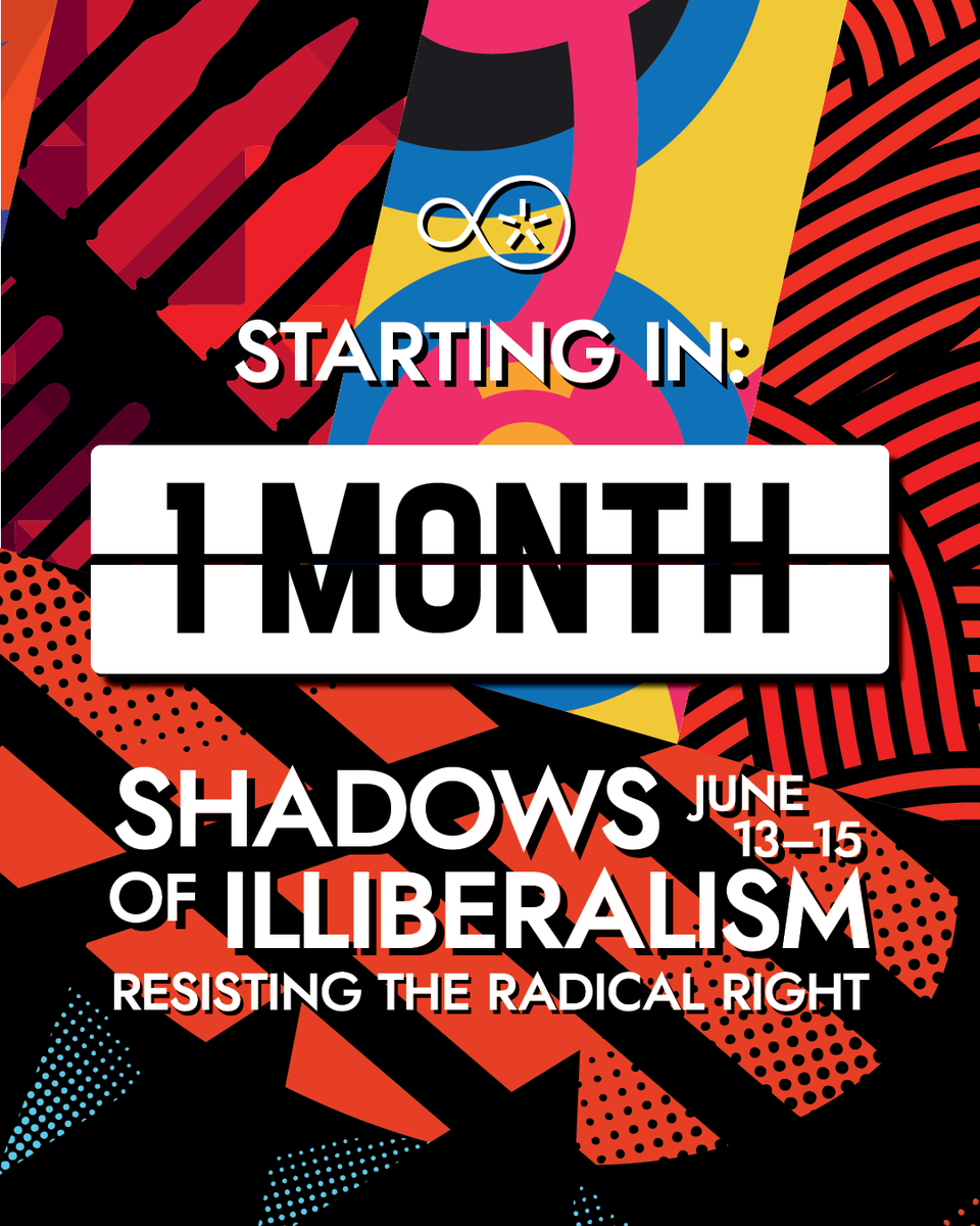 🗓️ 1 MONTH to go until #DNL35!

SHADOWS OF ILLIBERALISM (June 13–15th 2025) will explore the roots of far-right politics and challenge its influence through art, activism &amp; tech.

🎟️ REGISTER now!
🐦 'Early bird' tickets for only 2 more days!
tickets.disruptionlab.org/shadows-of-ill…