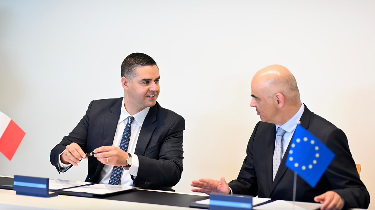 Ian Borg (@deputypmianborg) on Twitter photo On the eve of the <a href="/MaltaCoE/">Malta at the CoE</a> 2025 Presidency, today I met with <a href="/alain_berset/">Alain Berset</a> in #Luxembourg to present our voluntary financial contribution to the <a href="/coe/">Council of Europe</a> Action Plan for Ukraine – Resilience, Recovery and Reconstruction (2023–2026).
#Malta will remain firm in its support to On the eve of the <a href="/MaltaCoE/">Malta at the CoE</a> 2025 Presidency, today I met with <a href="/alain_berset/">Alain Berset</a> in #Luxembourg to present our voluntary financial contribution to the <a href="/coe/">Council of Europe</a> Action Plan for Ukraine – Resilience, Recovery and Reconstruction (2023–2026).
#Malta will remain firm in its support to