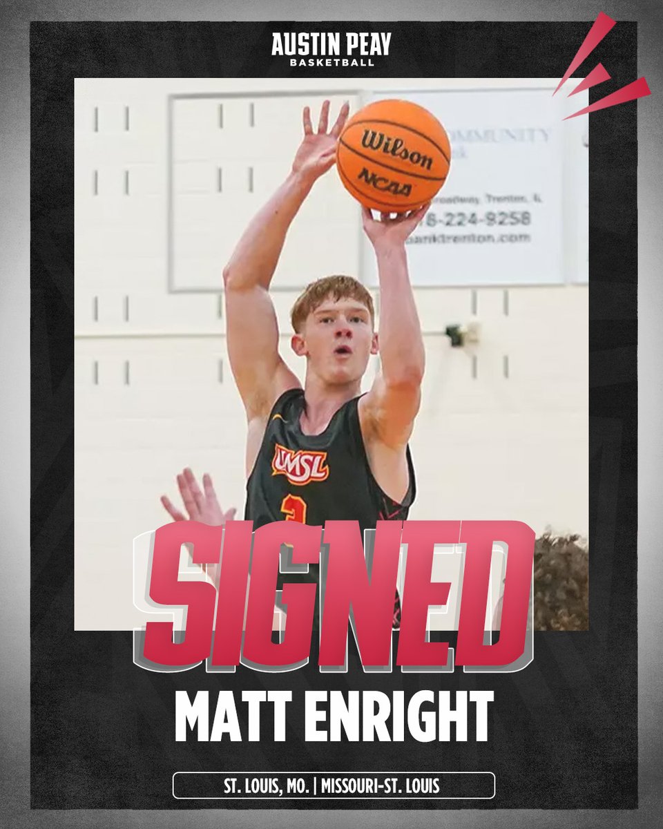 Austin Peay Men's Basketball (@govsmbb) on Twitter photo ๐บ๐ฐ๐ฎ๐ต๐ฌ๐ซ!๐ฉ๐
โ๏ธ <a href="/matt3enright/">matt3enright</a>
๐ฐ | tinyurl.com/MattEnrightAPSU
#BleedRed | #LetsGoPeay ๐บ๐ฐ๐ฎ๐ต๐ฌ๐ซ!๐ฉ๐
โ๏ธ <a href="/matt3enright/">matt3enright</a>
๐ฐ | tinyurl.com/MattEnrightAPSU
#BleedRed | #LetsGoPeay