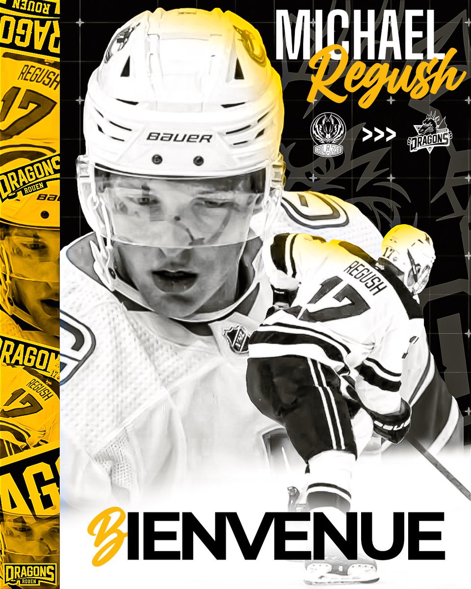 Bienvenue à Michael Regush ! 🤩

Fort d’une saison remarquable en EIHL avec 52 points au compteur, Michael débarque sur les bords de Seine pour faire vibrer l’Île Lacroix ! 🐲

#godragons🐲