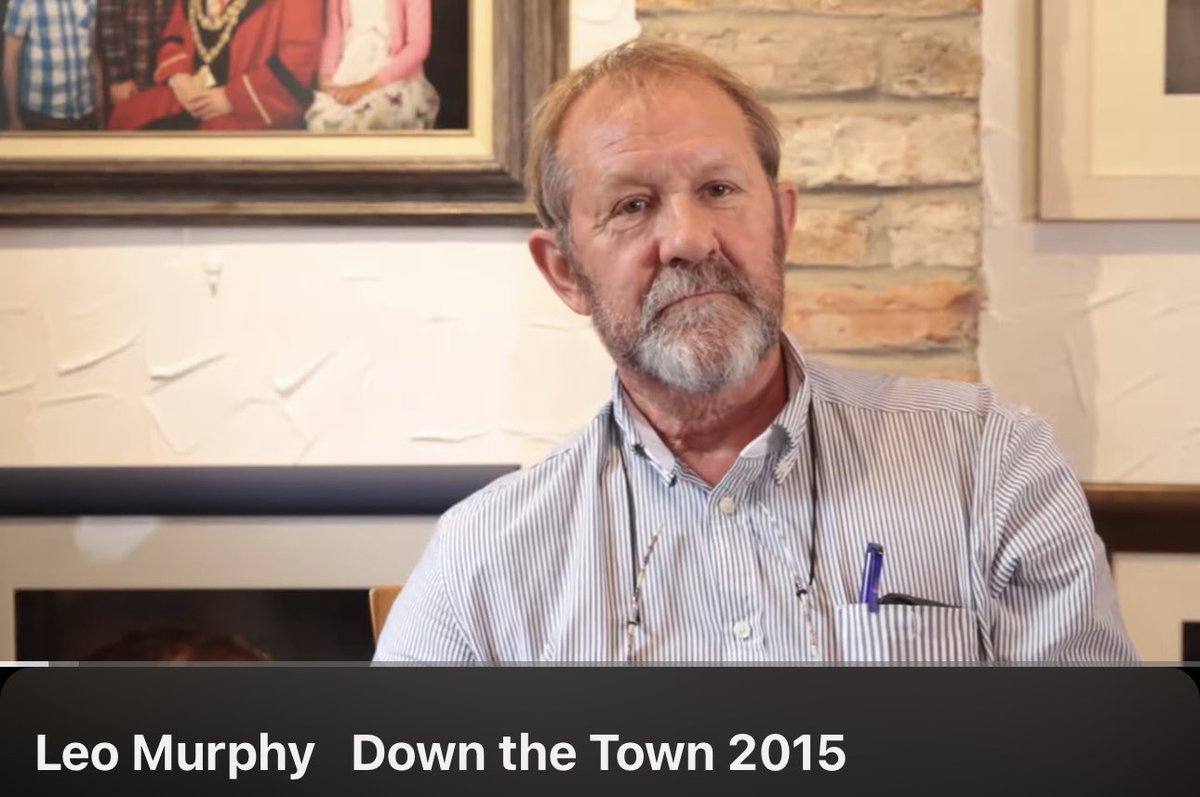 My beautiful, articulate dad.  We’re so lucky to have this piece of history.❤️ A month gone and missed so much by all of us. A Waterford man through and through. 💙 link to the video here; youtu.be/SCmWmaiuMTM